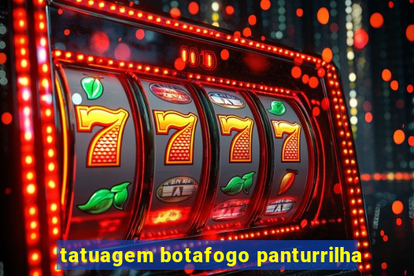 tatuagem botafogo panturrilha